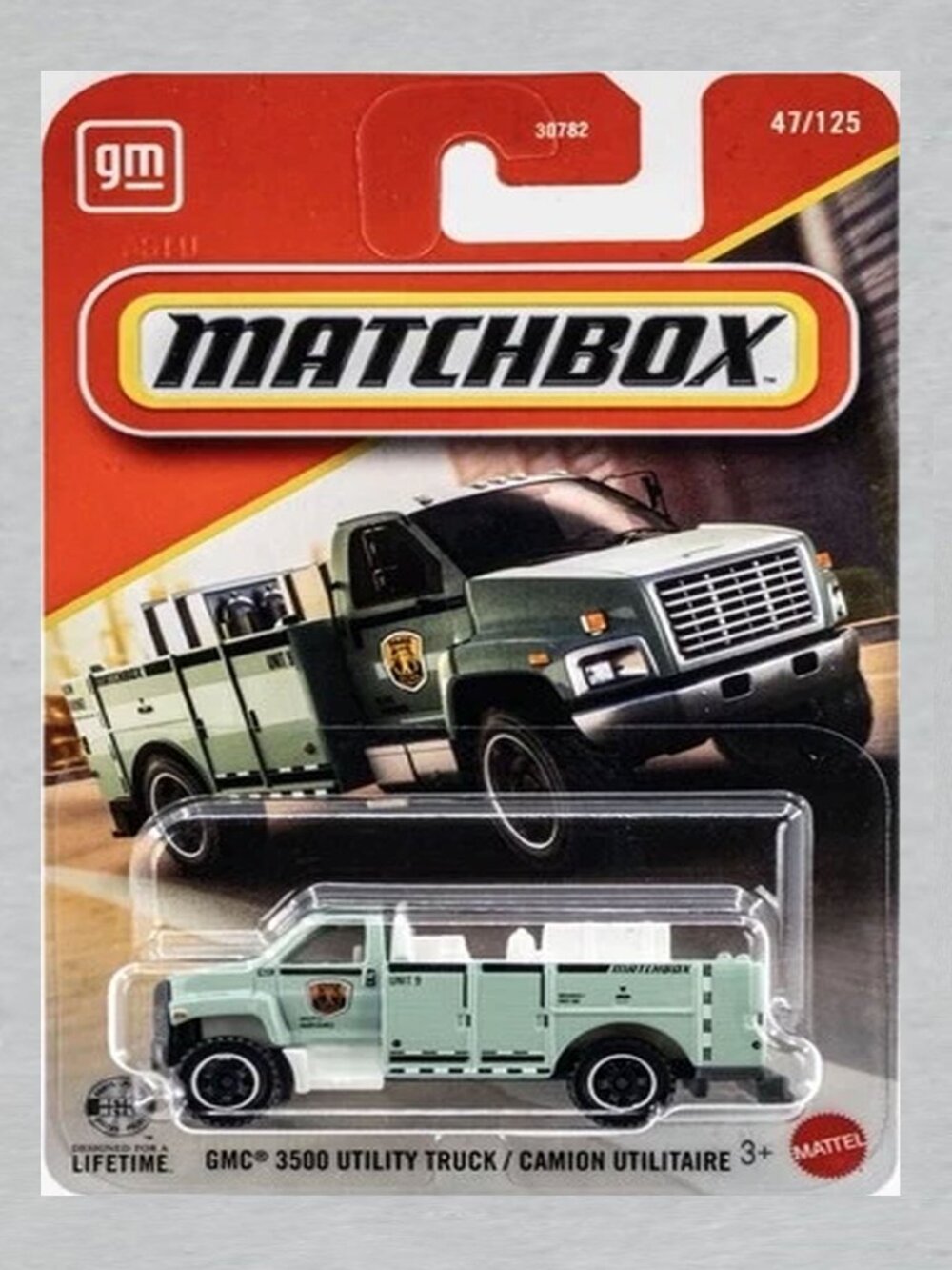 Matchbox GMC 3500 Utility Truck GREEN